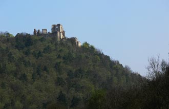 Zřícenina boskovického hradu